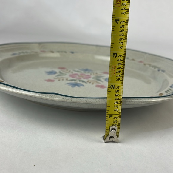 International “The American Patchwork” Stoneware Platter - Picture 9 of 9